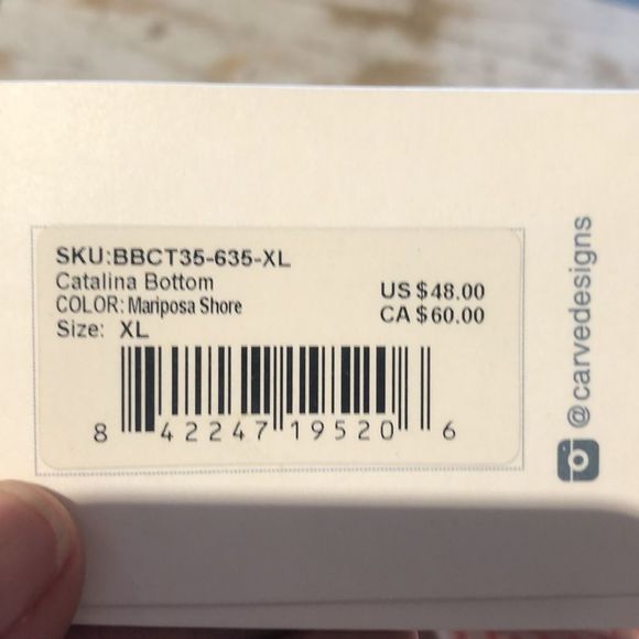 NWT💥LAST ONE Carve Designs / Catalina Bottom - Picture 7 of 7